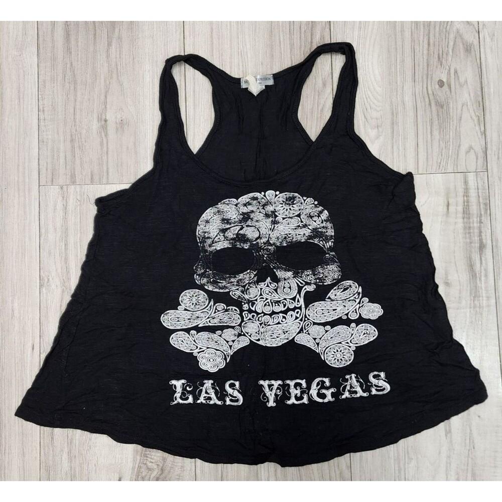 Banana Expression Razer back T-shirt Woman's Size S